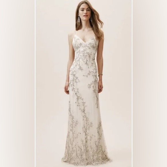 NWT Watters Kilton Essen Beaded Wedding Gown 6 - Picture 6 of 11